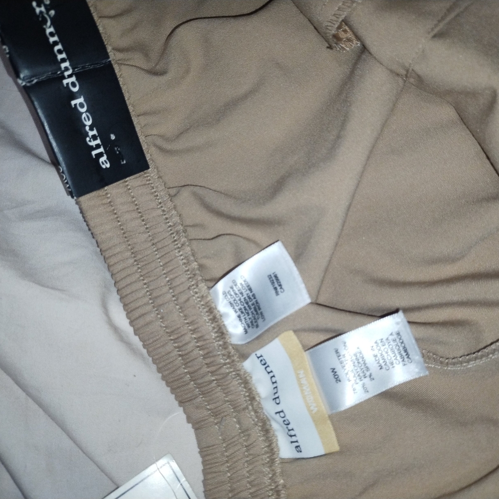 Alfred Dunner Tan Pants 20W NWT